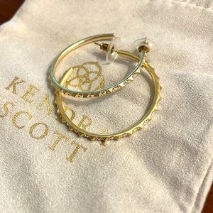 Kendra Scott Veronica Gold Hoop Earrings